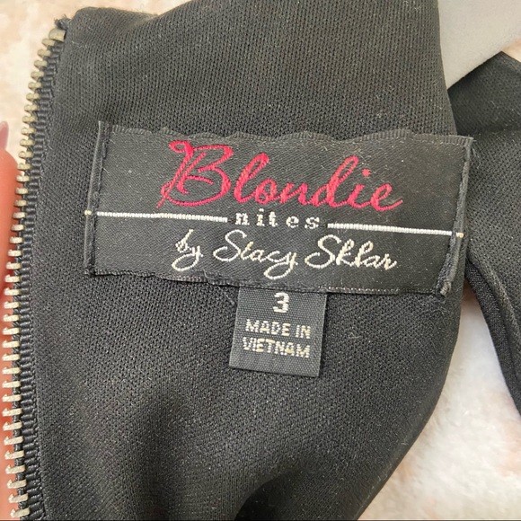 Black crop top | Blondie Nites by Stacy Sklar - Picture 6 of 7